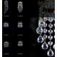 Plafoniere Cristal Bohemia - Spot tavan fals Cristal Bohemia Exclusive diam.12cm SPOT 13