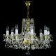 Candelabru Cristal Bohemia Exclusive 8 brate Tatana VIII