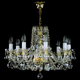 Lustre Cristal Bohemia - Candelabru Cristal Bohemia Exclusive 8 brate Tatana VIII