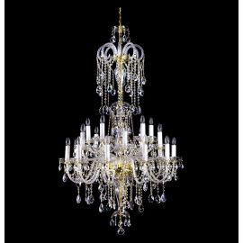Lustre Cristal Bohemia - Candelabru casa scarii Cristal Bohemia Exclusive diam. 91cm THEODORA XX