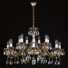 Lustre Cristal Bohemia - Candelabru cristal Bohemia 16 brate VIKTORIE CE