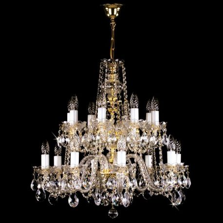 Lustre Cristal Bohemia - Candelabru Cristal Bohemia Exclusive 16 brate Zita XVI