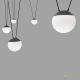 Pendule, Lustre suspendate - Lustra / Pendul MINE SPACE Dark grey suspension PC 5L