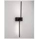 Aplice, corpuri de iluminat pentru pereti - Aplica LED design modern RACCIO negru