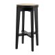 Scaune Bar - Scaun de bar design modern Dareau, negru H-76,5cm