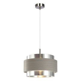Pendule, Lustre suspendate - Pendul design modern BASIL crom satin