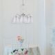 Candelabre, Lustre - Candelabru clasic cu 5 brate design elegant FABIOLA alb antic