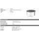 Masute Living - Set 2 masute laterale design elegant LUX Astra, argintiu