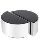 Masute Living - Set 2 masute laterale design elegant LUX Astra, argintiu