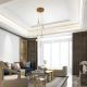 Pendule, Lustre suspendate - Lustra cu 5 pendule design clasic KASSIA auriu