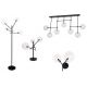 Veioze - Veioza design industrial, minimalist Lollipop 3L negru