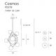 Candelabre, Lustre - Lustra moderna design excentric COSMOS