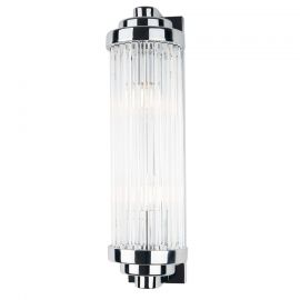 Aplice, corpuri de iluminat pentru pereti - Aplica clasica design art deco Montreal crom
