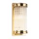 Aplice, corpuri de iluminat pentru pereti - Aplica clasica design art deco New York alama