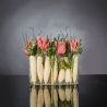 Aranjament floral decor festiv design LUX RECTANGULAR VASE DELFI