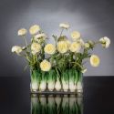 Aranjament floral decor festiv design LUX RECTANGULAR VASE ZANTE