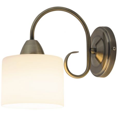 Aplice, corpuri de iluminat pentru pereti - Aplica de perete design clasic EDITH bronz antic