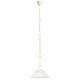 Pendule, Lustre suspendate - Pendul, Lustra design VINTAGE, finisaj alb antic, diametru 30,5cm, Katherine