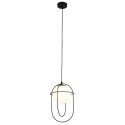 Lustra / Pendul suspendat design modern Axis negru