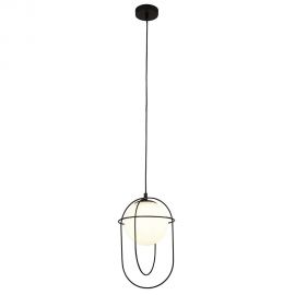 Lustra / Pendul suspendat design modern Axis negru