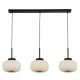 Pendule, Lustre suspendate - Lustra moderna cu 3 pendule LUMINA