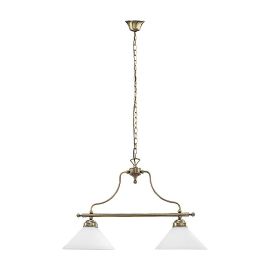Pendule, Lustre suspendate - Lustra, Pendul clasic 2 brate, L-70cm, Marian
