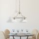 Pendule, Lustre suspendate - Lustra, Pendul clasic 2 brate, L-70cm, Marian