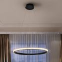Lustra LED suspendata design modern circular Ring Ø61cm