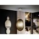 Pendule, Lustre suspendate - Pendul design modern decorativ Ovila 30cm fumuriu