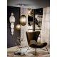 Pendule, Lustre suspendate - Pendul design modern decorativ Ovila 20cm fumuriu