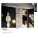 Pendule, Lustre suspendate - Pendul design modern decorativ Ovila 20cm fumuriu