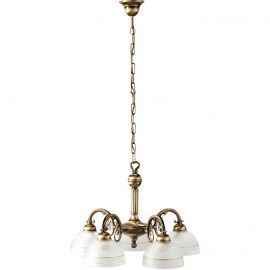 Corpuri de iluminat - Candelabru 5 brate diametru 52cm Flossi