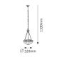 Pendule, Lustre suspendate - Lustra, Pendul diametru 32cm, Annabella
