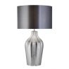 Veioza / Lampa eleganta stil modern Chevron gri/fumurie