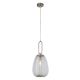 Pendule, Lustre suspendate - Pendul sticla deco stil modern Elixir clar / satin nickel