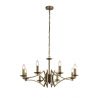Candelabru clasic cu 8 brate stil elegant Ascot alama antic