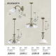 Candelabre, Lustre - Candelabru 3 brate diametru 55cm Beckworth