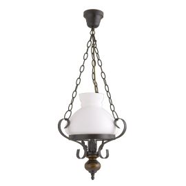 Pendule, Lustre suspendate - Pendul rustic diametru Petronel