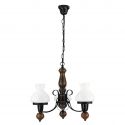 Candelabru rustic 3 brate, diam.60cm, Petronel