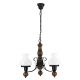 Candelabre, Lustre - Candelabru rustic 3 brate, diam.60cm, Petronel