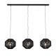 Pendule, Lustre suspendate - Lustra modena cu 3 pendule Wicker