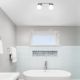 Iluminat pentru baie - Aplica de perete / tavan pentru oglinda baie cu protectie IP44 Becca