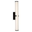 Aplica LED de perete / oglinda baie IP44 Clamp neagra