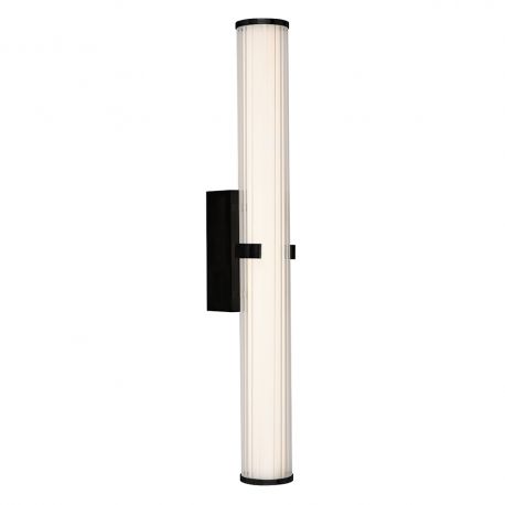 Iluminat pentru baie - Aplica LED de perete / oglinda baie IP44 Clamp neagra