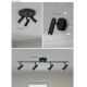 Plafoniere cu spoturi, Spoturi aplicate - Lustra moderna cu 4 spoturi LED orientabile HANDLEBAR