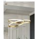 Pendule, Lustre suspendate - Lustra LED suspendata design modern circular Float aurie