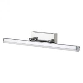 Iluminat pentru baie - Aplica de perete LED pentru oglinda baie IP44 Silas 12W crom