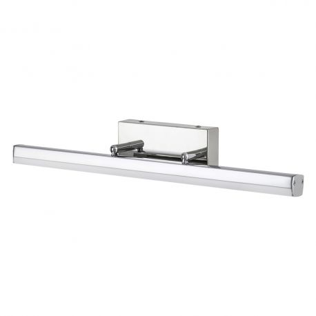 Iluminat pentru baie - Aplica de perete LED pentru oglinda baie IP44 Silas 12W crom
