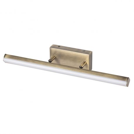Iluminat pentru baie - Aplica de perete LED pentru oglinda baie IP44 Silas 18W bronz