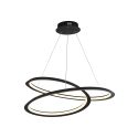 Lustra LED suspendata design modern circular SWIRL